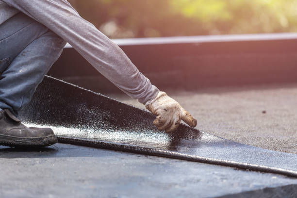 Professional Waterproofing technician working in Pimento, IN